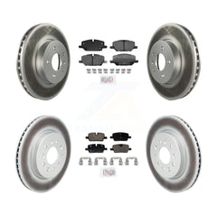 Transit Auto KGA-107537 Disc Brake Kit for 2021-2023 Cadillac CT4 - Front and Rear