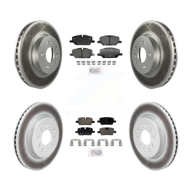 Transit Auto KGA-107537 Disc Brake Kit for 2021-2023 Cadillac CT4 - Front and Rear