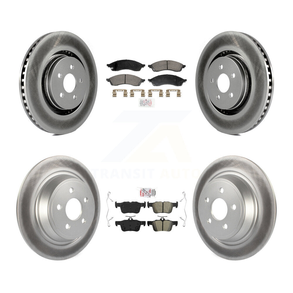 Transit Auto KGA-107538 Disc Brake Kit for 2022-2023 Lincoln Nautilus - Front and Rear