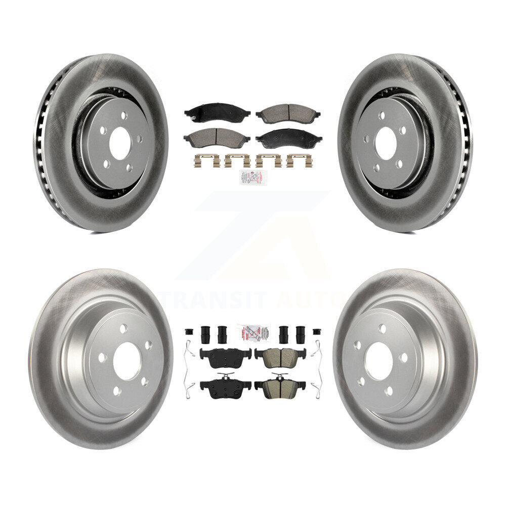 Transit Auto KGA-107539 Disc Brake Kit for 2022-2023 Lincoln Nautilus - Front and Rear