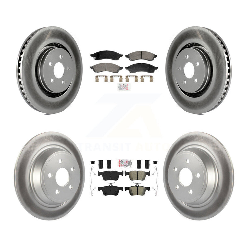 Transit Auto KGA-107539 Disc Brake Kit for 2022-2023 Lincoln Nautilus - Front and Rear