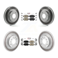 Transit Auto KGA-107540 Disc Brake Kit for 2014-2018 Mazda 3, Mazda 3 Sport - Front and Rear