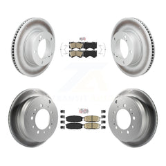 Transit Auto KGA-107545 Disc Brake Kit for 2008-2020 Toyota Land Cruiser, Lexus LX570 - Front and Rear