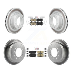 Transit Auto KGA-107546 Disc Brake Kit for 2008-2020 Toyota Land Cruiser, Lexus LX570 - Front and Rear