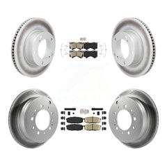 Transit Auto KGA-107547 Disc Brake Kit for 2008-2020 Toyota Land Cruiser, Lexus LX570 - Front and Rear