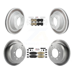 Transit Auto KGA-107548 Disc Brake Kit for 2008-2020 Toyota Land Cruiser, Lexus LX570 - Front and Rear