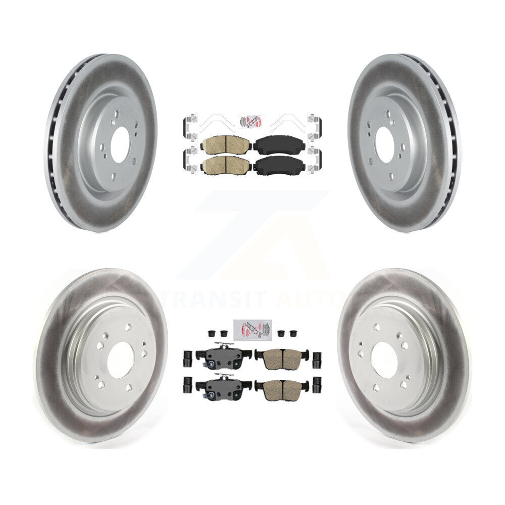 Transit Auto KGA-107552 Disc Brake Kit for 2022-2024 Acura RDX - Front and Rear