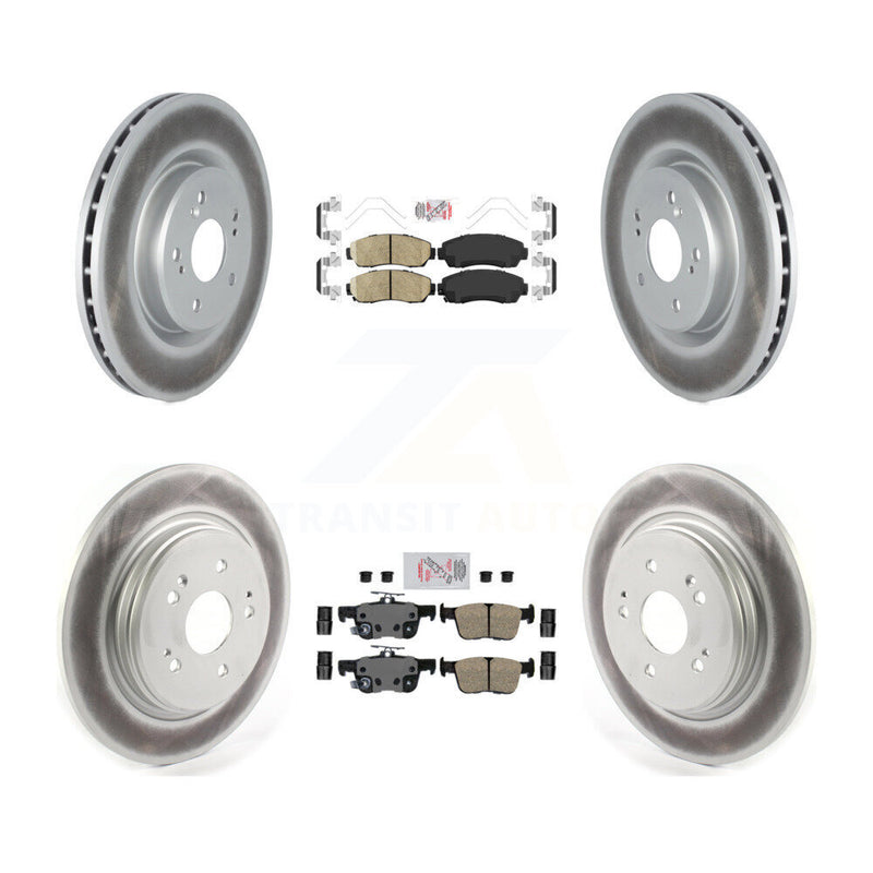 Transit Auto KGA-107552 Disc Brake Kit for 2022-2024 Acura RDX - Front and Rear
