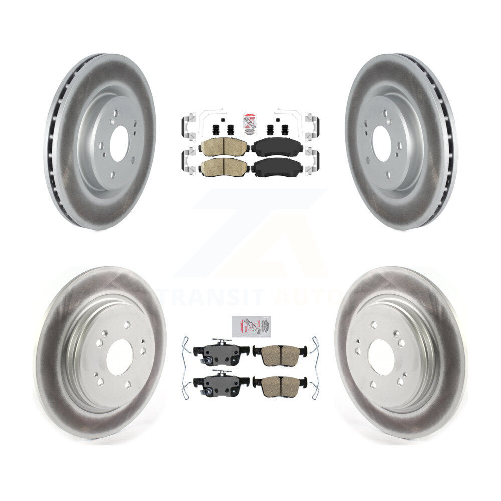 Transit Auto KGA-107553 Disc Brake Kit for 2022-2024 Acura RDX - Front and Rear