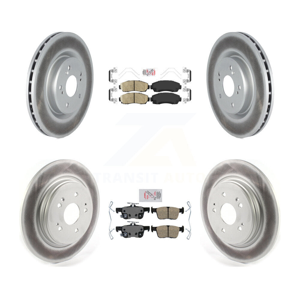 Transit Auto KGA-107554 Disc Brake Kit for 2022-2024 Acura RDX - Front and Rear