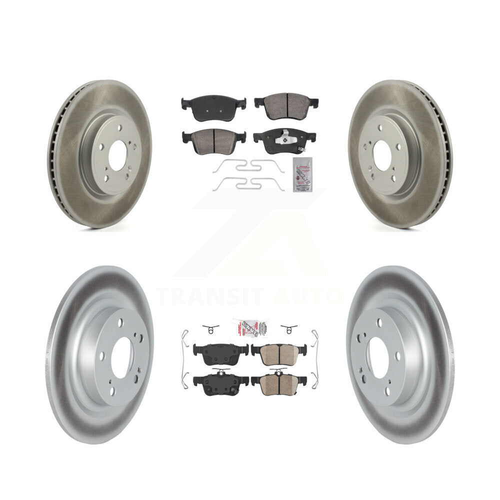 Transit Auto KGA-107555 Disc Brake Kit for 2024 Acura Integra - Front and Rear