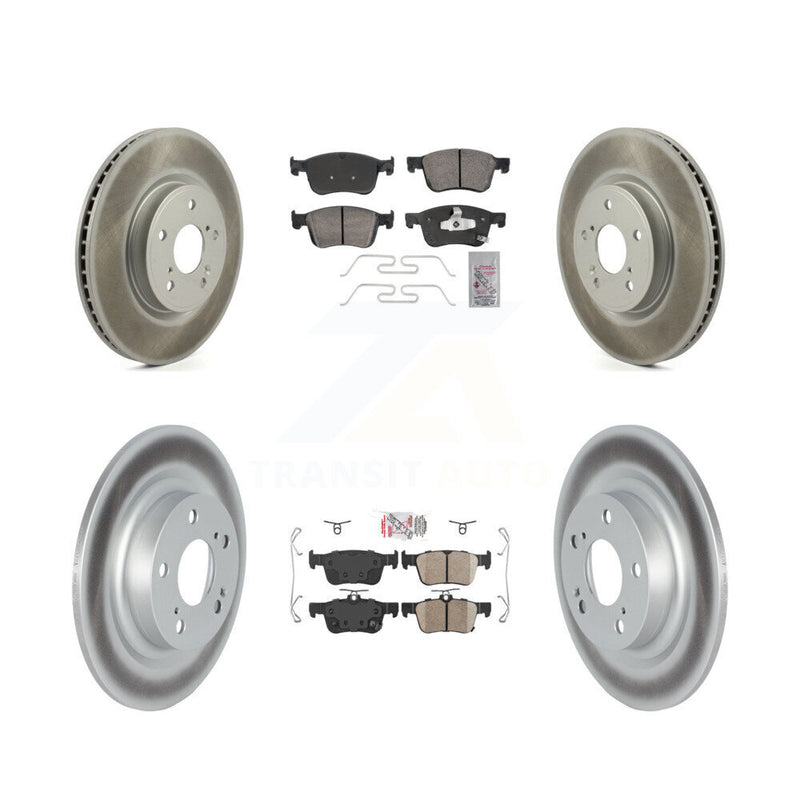 Transit Auto KGA-107555 Disc Brake Kit for 2024 Acura Integra - Front and Rear