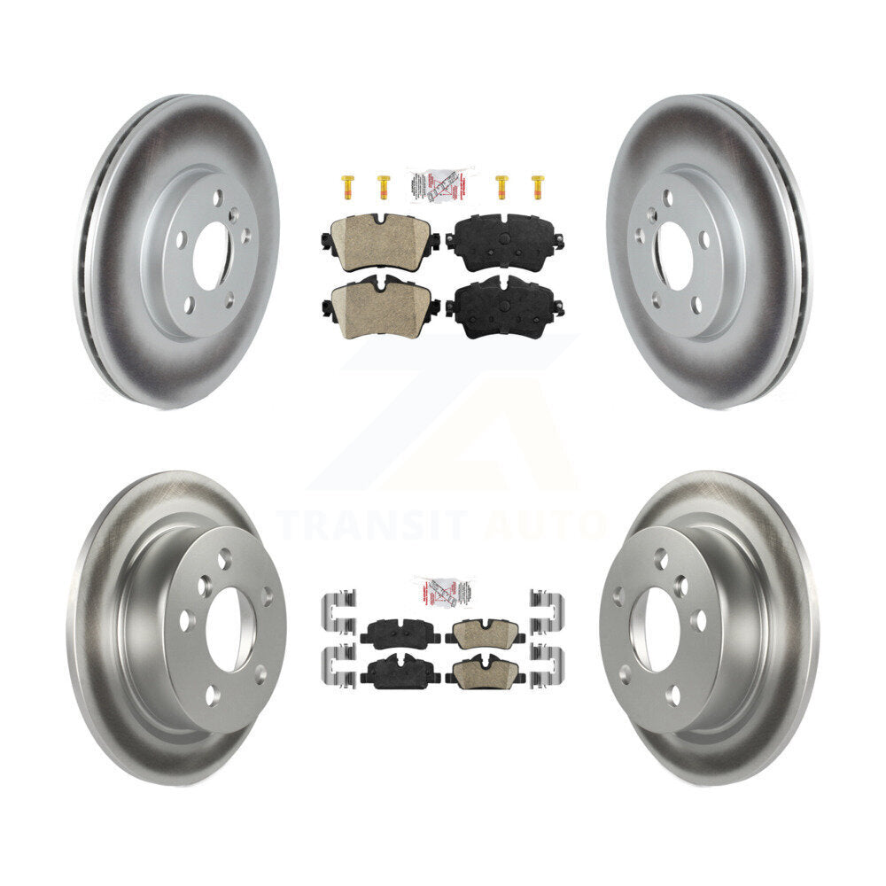 Transit Auto KGA-107560 Disc Brake Kit for 2022 Mini Cooper - Front and Rear