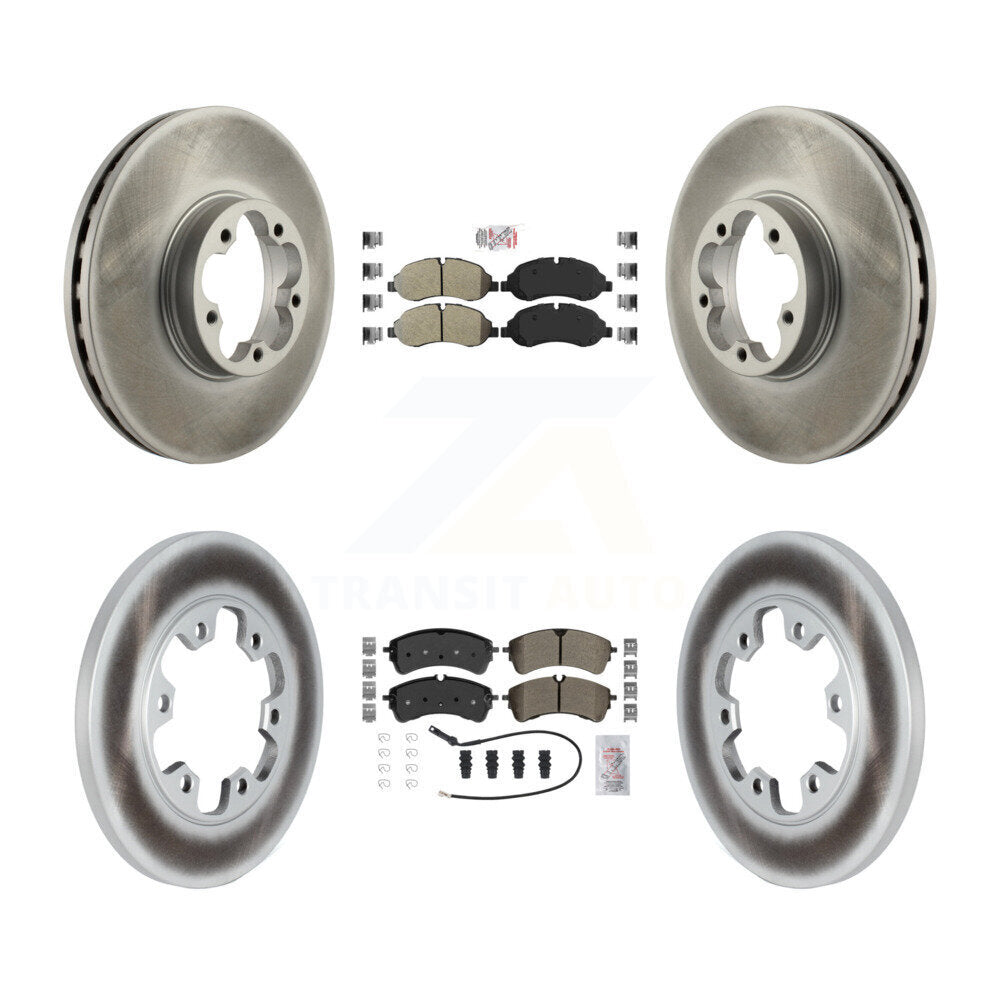 Transit Auto KGA-107562 Disc Brake Kit for 2023 Ford Transit-350 HD - Front and Rear