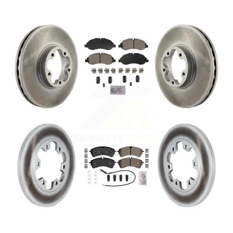 Transit Auto KGA-107563 Disc Brake Kit for 2023 Ford Transit-350 HD - Front and Rear