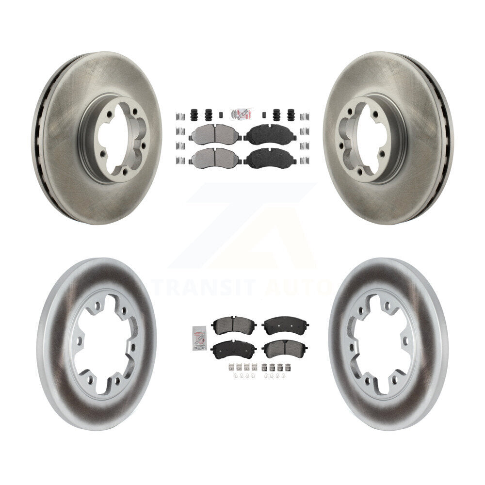 Transit Auto KGA-107564 Disc Brake Kit for 2023 Ford Transit-350 HD - Front and Rear