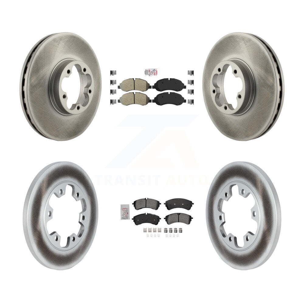 Transit Auto KGA-107565 Disc Brake Kit for 2023 Ford Transit-350 HD - Front and Rear