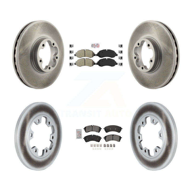 Transit Auto KGA-107565 Disc Brake Kit for 2023 Ford Transit-350 HD - Front and Rear