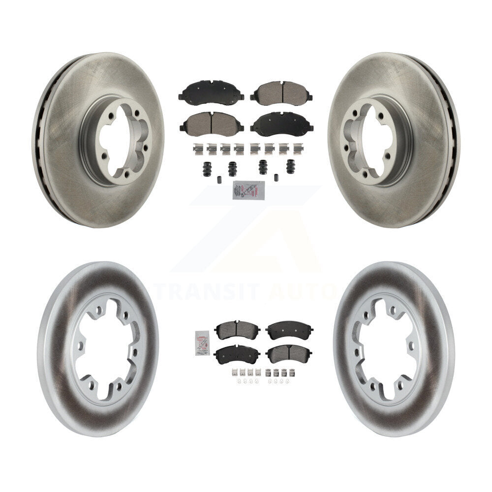 Transit Auto KGA-107566 Disc Brake Kit for 2023 Ford Transit-350 HD - Front and Rear