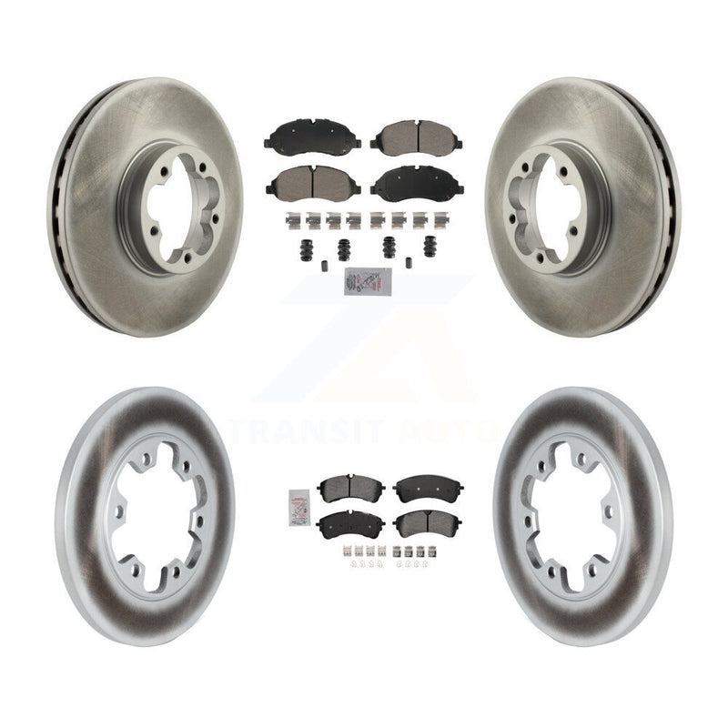 Transit Auto KGA-107566 Disc Brake Kit for 2023 Ford Transit-350 HD - Front and Rear