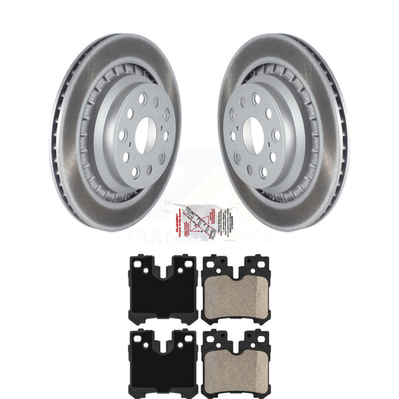 Transit Auto KGA-107567 Disc Brake Kit for 2008-2017 Lexus LS460, Lexus LS600h - Rear