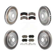 Transit Auto KGC-100001 Disc Brake Kit for 2017 Porsche Macan - Front and Rear