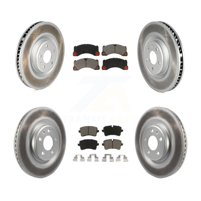 Transit Auto KGC-100001 Disc Brake Kit for 2017 Porsche Macan - Front and Rear