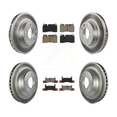 Transit Auto KGC-100006 Disc Brake Kit for 2011-2017 Volkswagen Touareg - Front and Rear