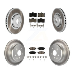 Transit Auto KGC-100008 Disc Brake Kit for 2014-2020 Lexus IS350, Lexus IS300, Lexus IS200t - Front and Rear
