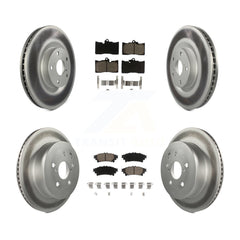 Transit Auto KGC-100009 Disc Brake Kit for 2014-2015 Lexus IS350 - Front and Rear