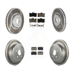 Transit Auto KGC-100011 Disc Brake Kit for 2006-2013 Lexus IS350, Lexus GS350 and More - Front and Rear