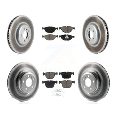 Transit Auto KGC-100014 Disc Brake Kit for 2009-2016 BMW 550i GT, BMW 550i GT xDrive and More - Front and Rear