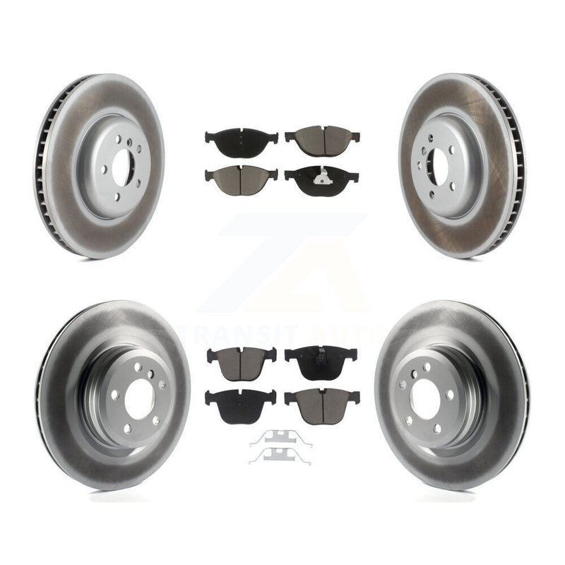 Transit Auto KGC-100014 Disc Brake Kit for 2009-2016 BMW 550i GT, BMW 550i GT xDrive and More - Front and Rear