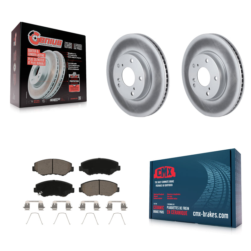 Transit Auto KGC-100027 Disc Brake Kit for 2016-2021 Honda Civic - Front