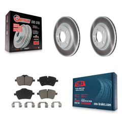 Transit Auto KGC-100037 Disc Brake Kit for 2011-2016 Mini Cooper Countryman, Mini Cooper Paceman - Front