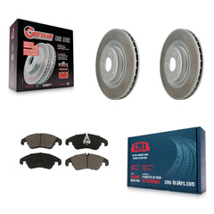 Transit Auto KGC-100042 Disc Brake Kit for 2008-2017 Audi A6, Audi A6 Quattro and More - Front