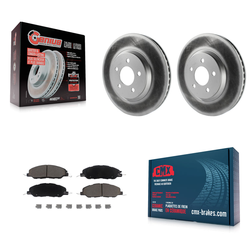 Transit Auto KGC-100056 Disc Brake Kit for 2005-2014 Ford Mustang - Front