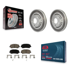 Transit Auto KGC-100059 Disc Brake Kit for 2016-2024 Mazda CX-5 - Front