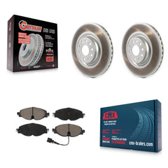 Transit Auto KGC-100061 Disc Brake Kit for 2015-2019 Audi A3, Volkswagen Golf - Front