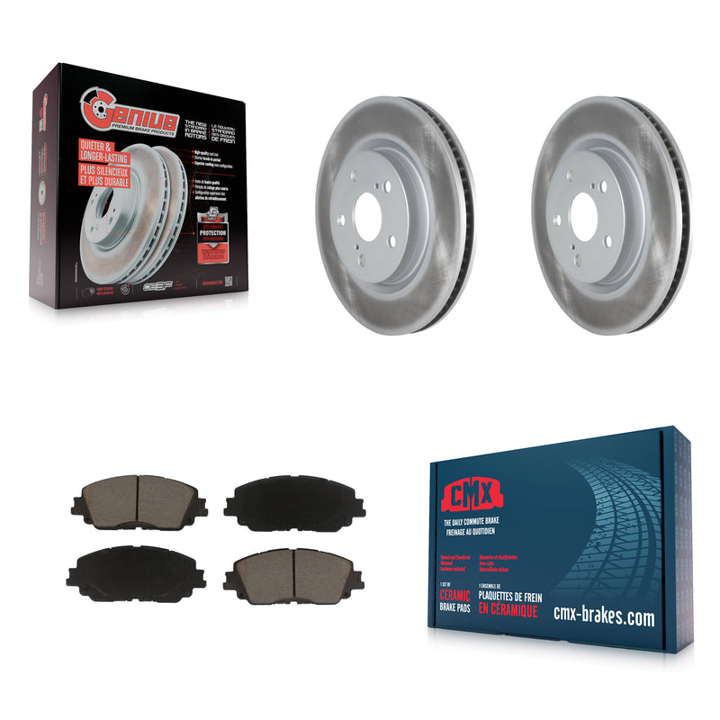 Transit Auto KGC-100067 Disc Brake Kit for 2018-2024 Toyota Camry, Toyota Prius Prime and More - Front