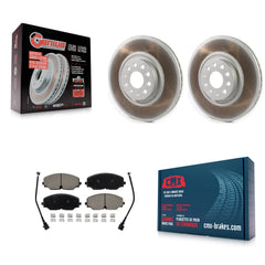 Transit Auto KGC-100078 Disc Brake Kit for 2018-2024 Volkswagen Atlas, Volkswagen Atlas Cross Sport - Front