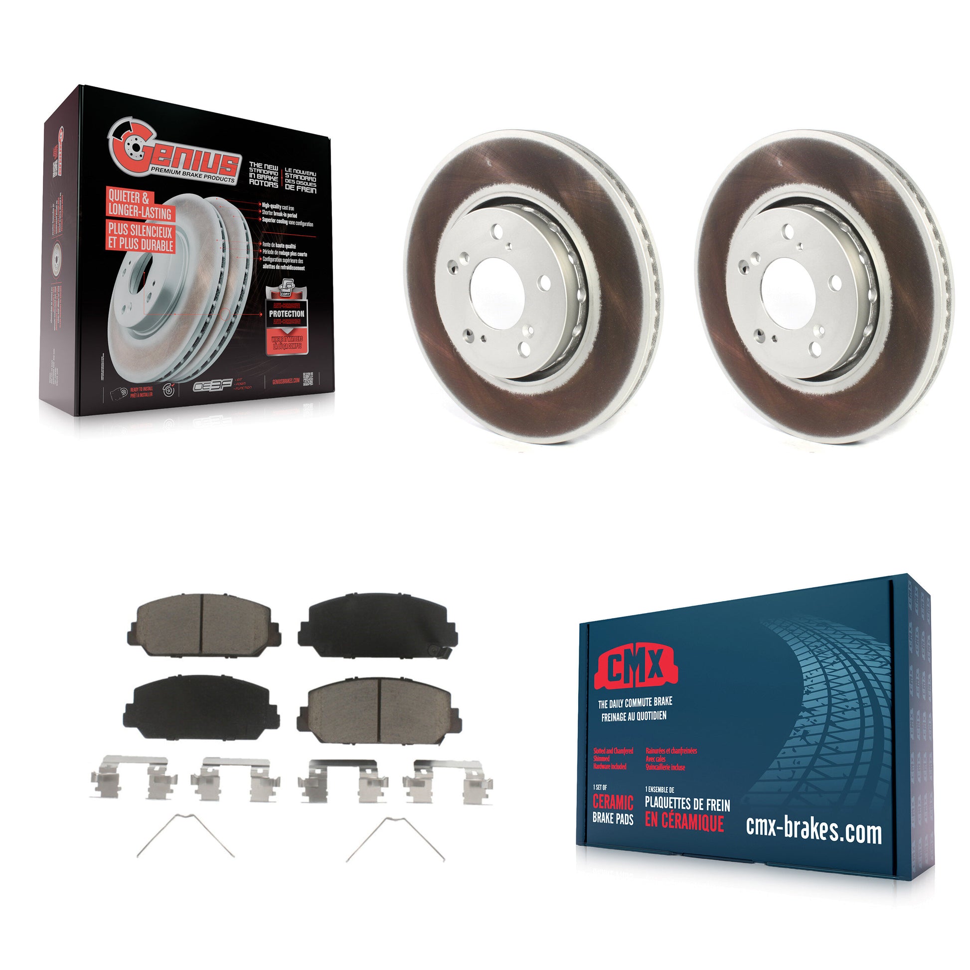 Transit Auto KGC-100079 Disc Brake Kit for 2014-2020 Acura RLX - Front