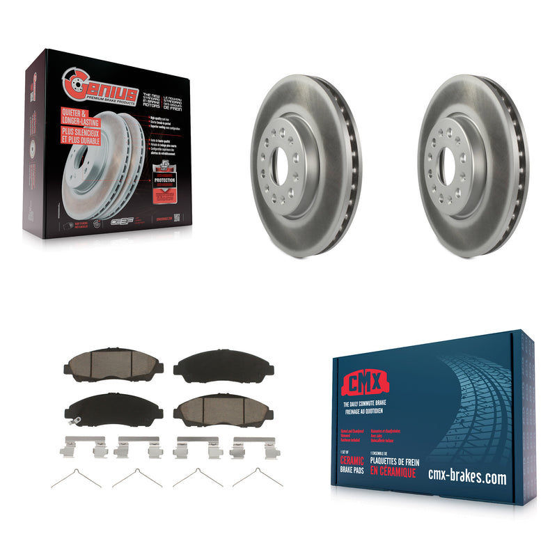 Transit Auto KGC-100101 Disc Brake Kit for 2017-2020 Chevrolet Traverse, Chevrolet Blazer and More - Front