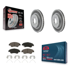 Transit Auto KGC-100108 Disc Brake Kit for 2015-2020 Honda Fit - Front