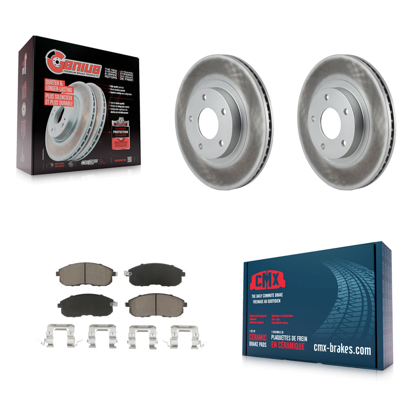 Transit Auto KGC-100123 Disc Brake Kit for 2002-2006 Nissan Altima, INFINITI I35, Nissan Maxima - Front