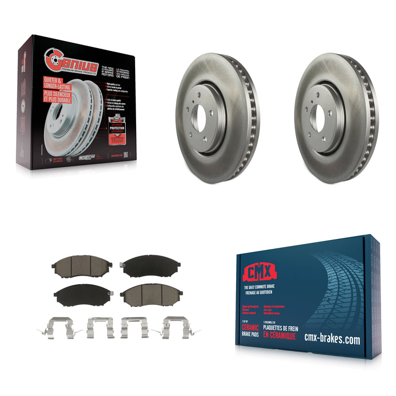 Transit Auto KGC-100124 Disc Brake Kit for 2006-2013 INFINITI FX37, INFINITI FX35, INFINITI FX45 - Front