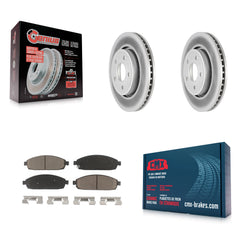 Transit Auto KGC-100132 Disc Brake Kit for 2005-2010 Jeep Grand Cherokee, Jeep Commander - Front