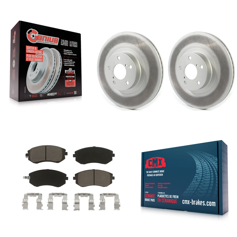 Transit Auto KGC-100137 Disc Brake Kit for 2005-2013 Subaru WRX, Subaru Legacy and More - Front