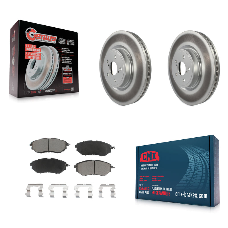 Transit Auto KGC-100139 Disc Brake Kit for 2005-2018 Subaru Forester, Subaru Legacy, Subaru Outback - Front