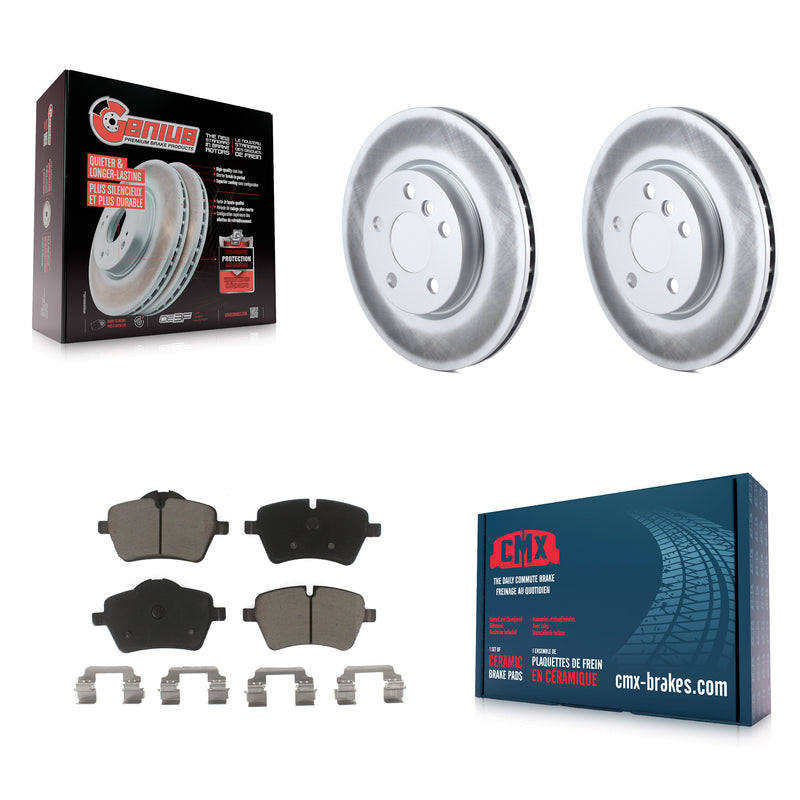 Transit Auto KGC-100144 Disc Brake Kit for 2014-2016 Mini Cooper - Front